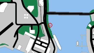 Hover over, or Click on the links to the left to display a boats location.