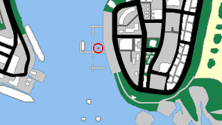 Hover over, or Click on the links to the left to display a boats location.